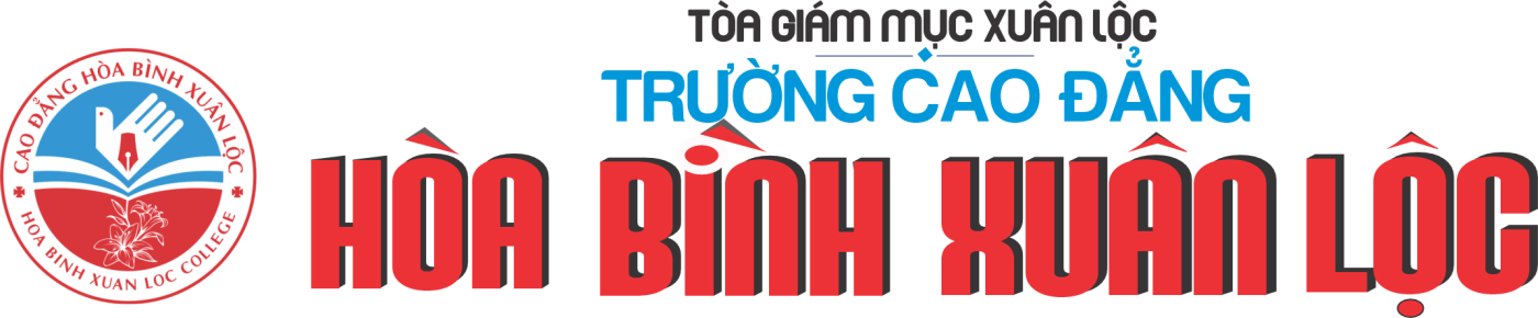 Logo Trường Cao Đẳng Hòa Bình Xuân Lộc